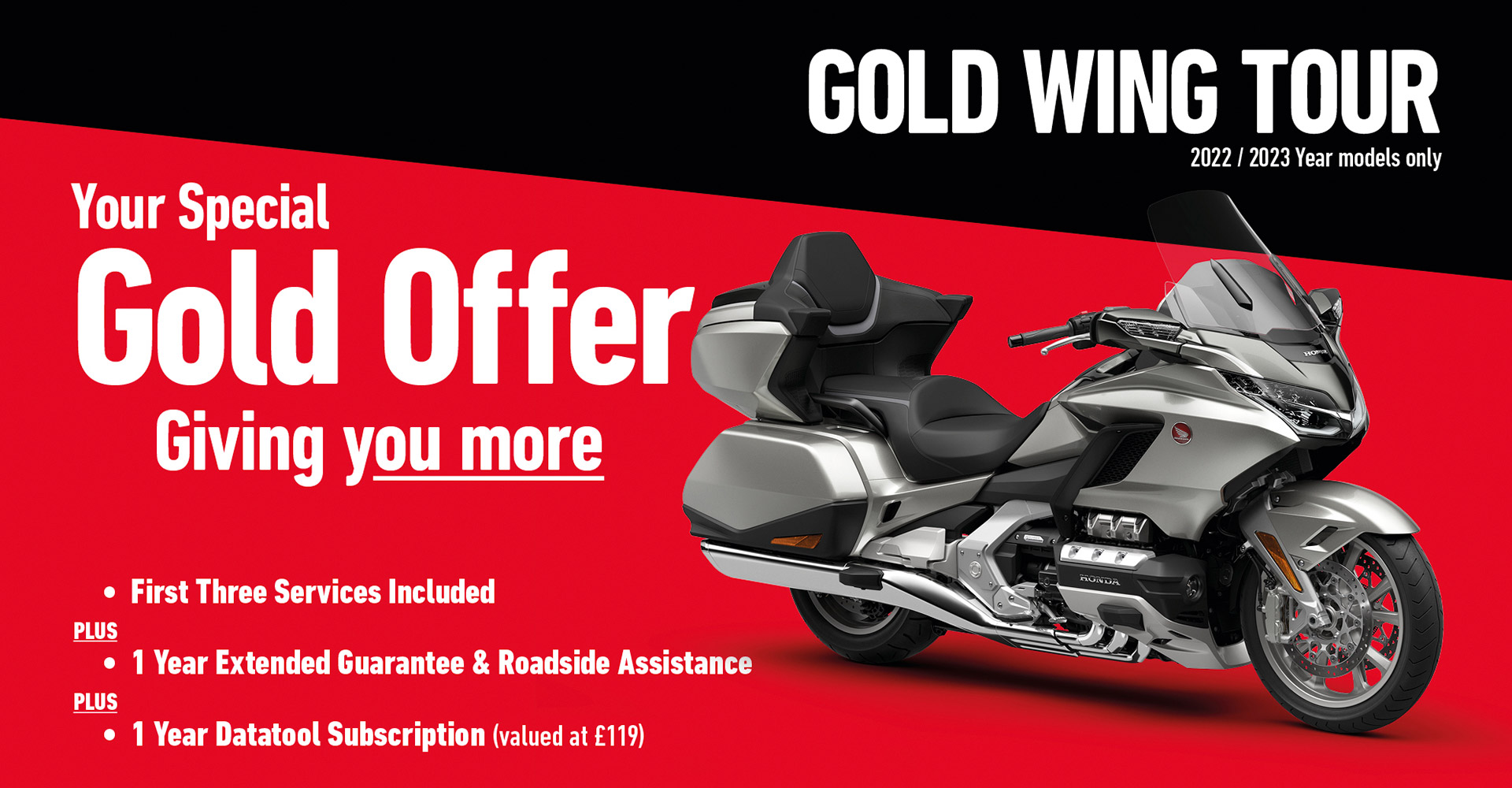 GL1800 GOLD WING TOUR 23YM Offer